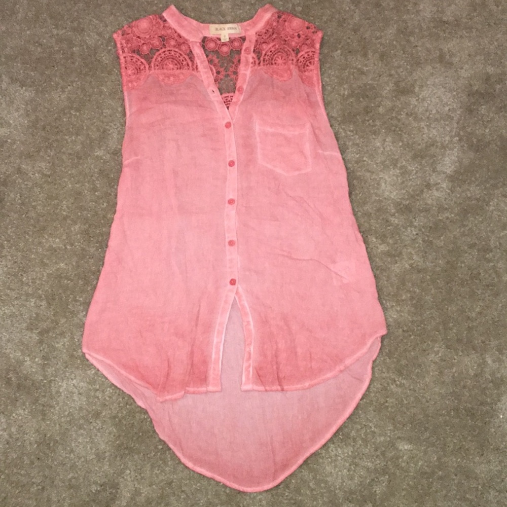 Never worn vintage pink top